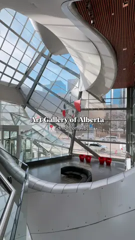 Art Gallery of Alberta 🎨 Free admission every last Thursday of the month from 4 PM – 7 PM 👀✨ #yeg #canada_life🇨🇦 #creatorsearchinsight #edmonton  