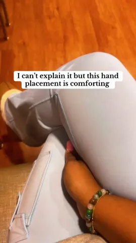 Idk I just gotta put my hand right there , anybody else do this even laying down 😭🥹 #fyp 