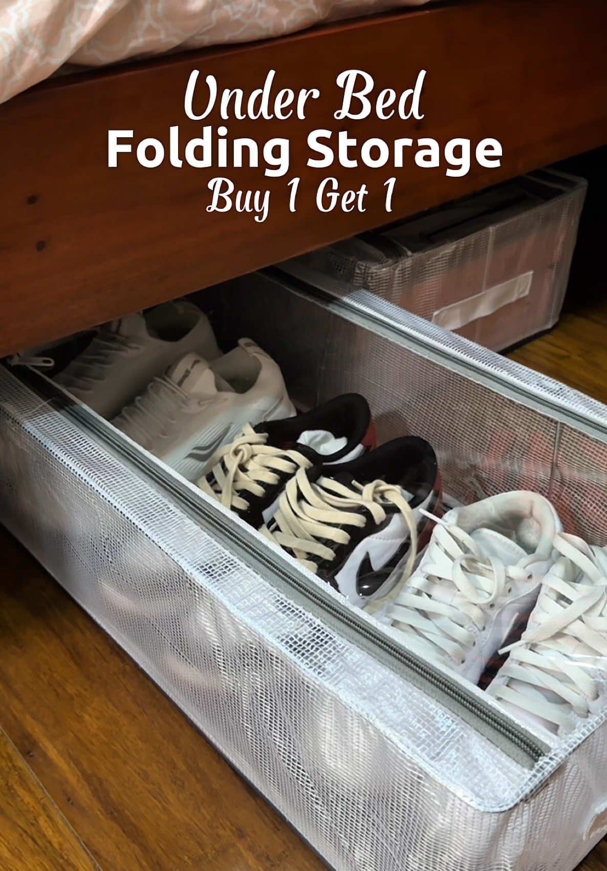 Waterproof under bed folding storage organizer for shoes, clothing & other stuffs ☺️✨ #organizer #underbedstorage #foldingstorage #roommakeover #shoestorage BUY 1 TAKE 1 🎁 NEW PVC Clear Folding Under bedStorage Box Waterproof and wear-resistant Clothing Under bed OrganizerFoldable Large Capacity Dustproof Shoe Box  under bed storage box under bed storage organizer under bed storage ideas Under bed storage under bed storage box organizer ﻿﻿under bed storage box buy 1 take under bed storage box buy 1 take 1 under bed storage box for clothes under bed storage box plastic under bed storage box 50 liters under bed storage box organizer ﻿﻿under bed storage box waterproof pvc under bed storage
