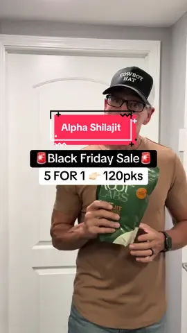This 5 FOR 1⚠️ Black Friday deal ends today! Don’t miss out & grab yours now! #fyp #shilajitgummies #shilajit #tiktokshopblackfriday #tiktokshopcybermonday 
