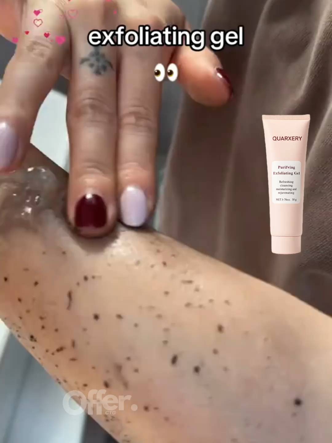 😣 ¿Zonas oscuras que te incomodan? 💧 Este gel hidrata y ayuda a unificar el tono sin irritar. 🌿 Ligero, natural y diario.