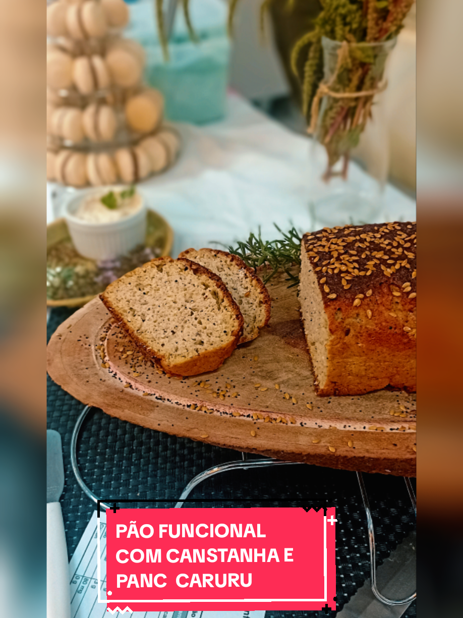Apresentação de desenvolvimento de pão funcional, com fibras com a  panc caruru para as matérias de panificação e projeto interdisciplinar. #tecnologiadealimentos #alimentos #fffffffffffyyyyyyyyyyypppppppppppp #pao #lowcarb @fatecmarilia 