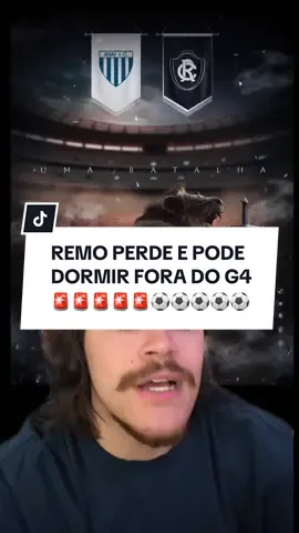 Remo perde e pode dormir fora do G4 #remo #reidaamazonia #clubedoremo #brasileirao #brasileiraoserieb 