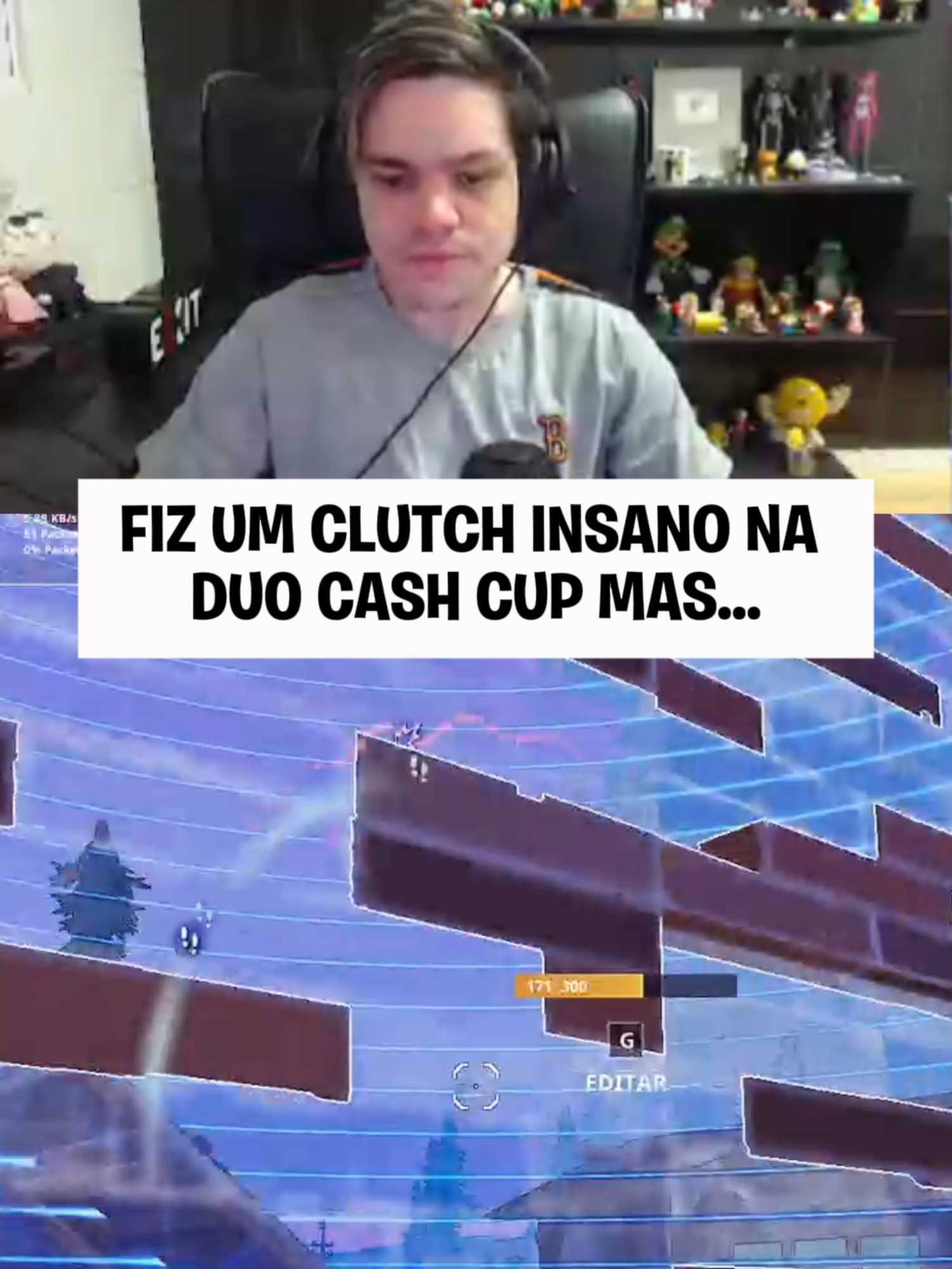 Não conseguimos passar dessa vez mas seguimos! #fortnite #fy