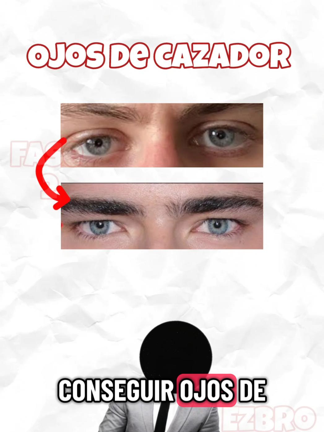 Cómo conseguir ojos de cazador 🤔🔥 #looksmax #looksmaxing #fyp #GlowUp #huntereyes 