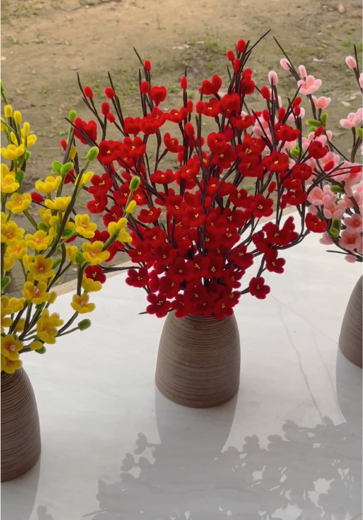 Chắc nàng xuân năm nay đẹp bội phần #hoakemnhung #hoachungtet #hoadaokemnhung #hoamaikemnhung #xuhuong 