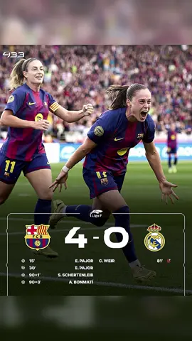 FT BARCELONA W VS REAL MADRID W ✅  Barcelona Women sukses kalahkan real madrid Women dengan hasil ini mereka mendominasi elclasico  #barcelonafemenino #realmadridfemenino #ElClasico #aitanabonmati 