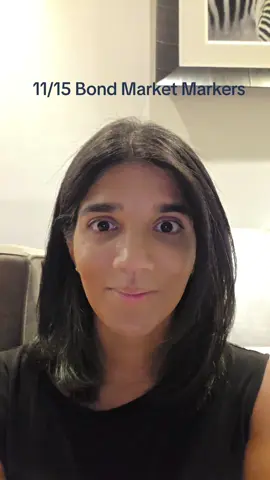 11/15 - The bond market moved and gives us indication of investor sentiment. #PersonalFinance  #FinanceTok  #bonds #fyp #investing 