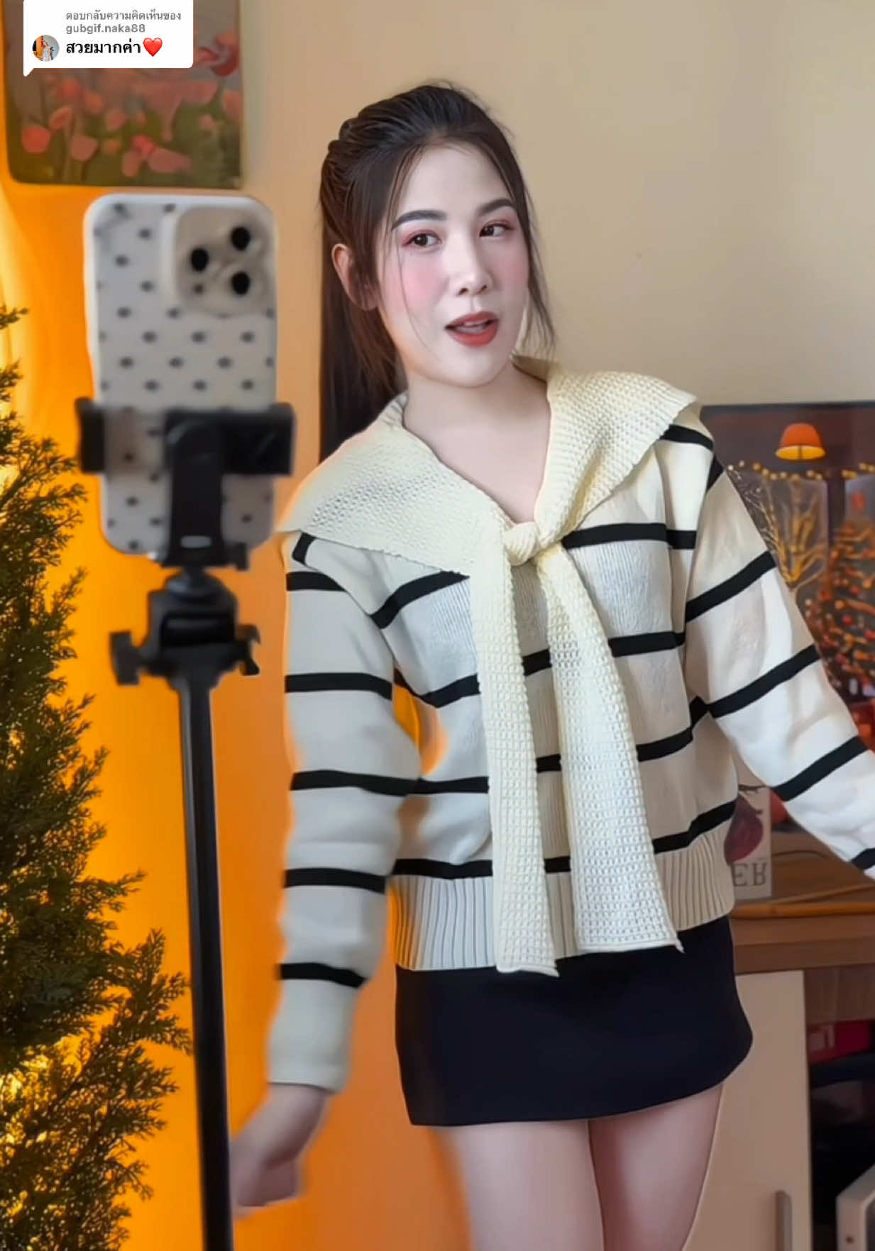 ตอบกลับ @gubgif.naka88 #เสื้อไหมพรม #เสื้อไหมพรมแขนยาว #เสื้อกันหนาว #เสื้อกันหนาวแฟชั่น #เสื้อไหมพรมเกาหลี 