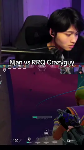 Njan vs RRQ Crazyguy🥶 gokill partyan Njan, Keenan, Pai, Boo, Leomurphy bisa menang lawan partyan Crazyguy😱 Pak AP Njan boleh pak AP😋 @rizwanfadilah.a.s  #reSwan #rizwanfadilah #rrqcrazyguy #valorantclips #Valorant 
