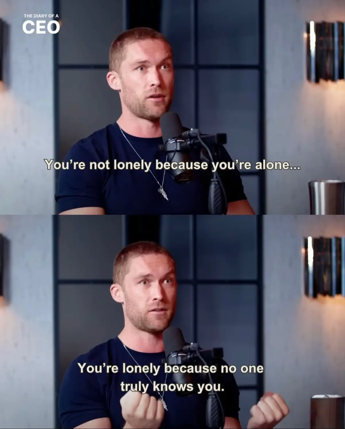 The real reason why you are lonely is not what you might expect… Thoughts? Do you agree with this? #podcast #lonely #confidence 