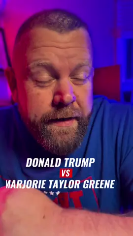 Donald Trump and Marjorie Taylor Greene fighting, is good for no one.. #marjorie