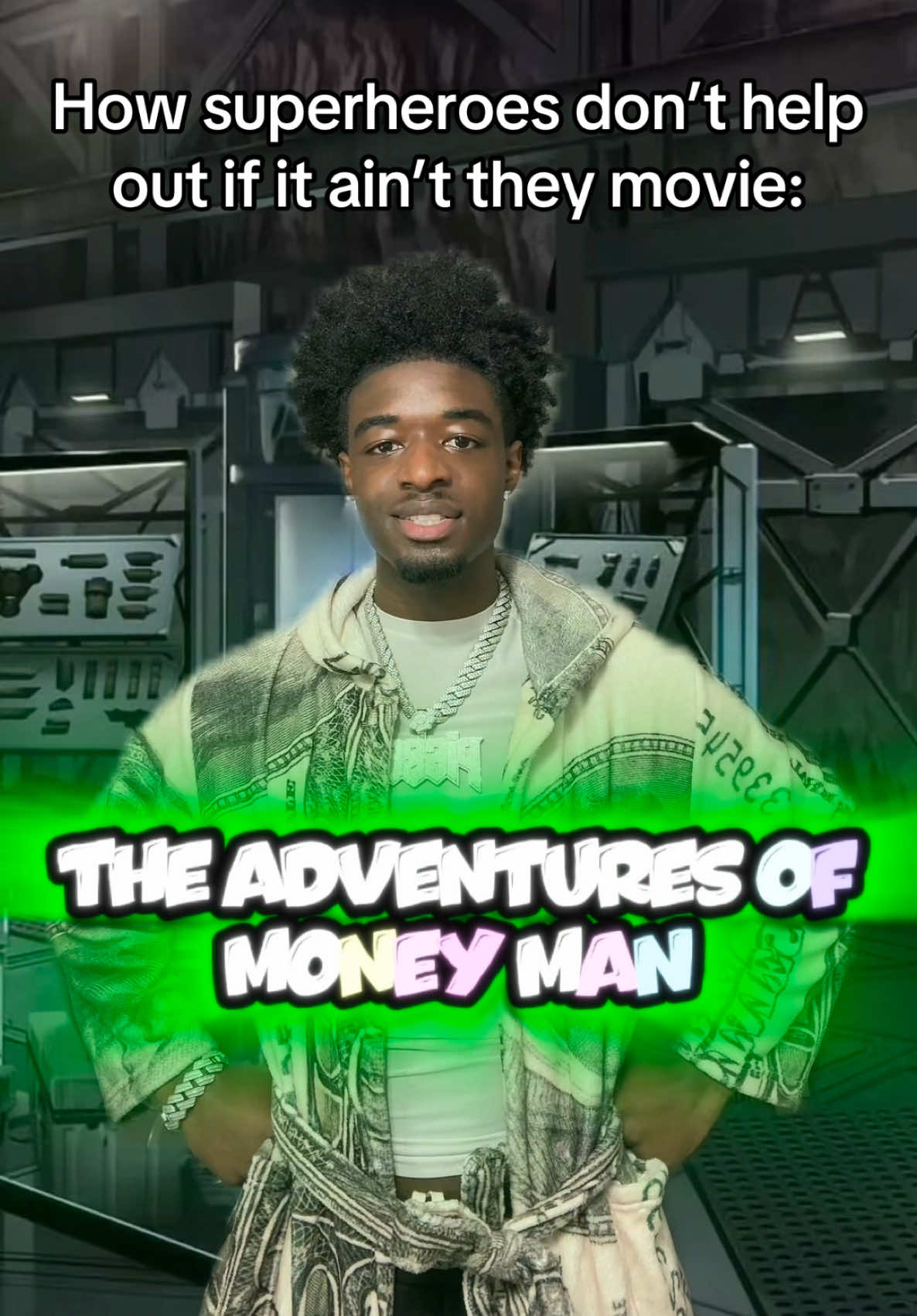 I real live don’t be understanding this. There’ll be a whole showdown for the fate of the universe in the middle of the city, and whole time every other superhero THAT IS CAPABLE OF HELPING is somewhere at home chilling. Shake my damn head. #fyp 