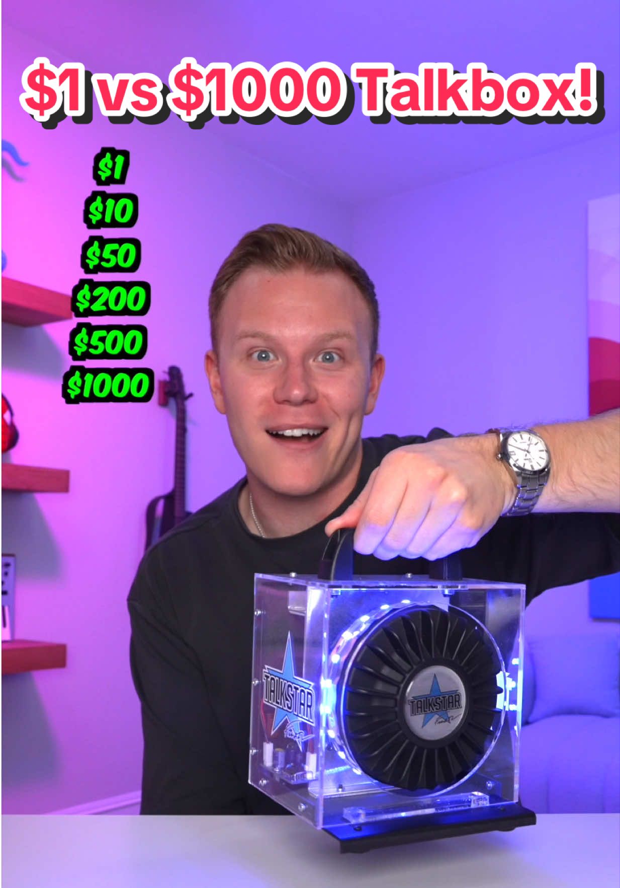 $1 vs $1000 Talkbox! 