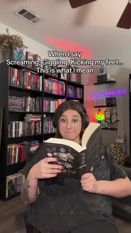 Reading in a chair with wheels really elevates the reading experience 