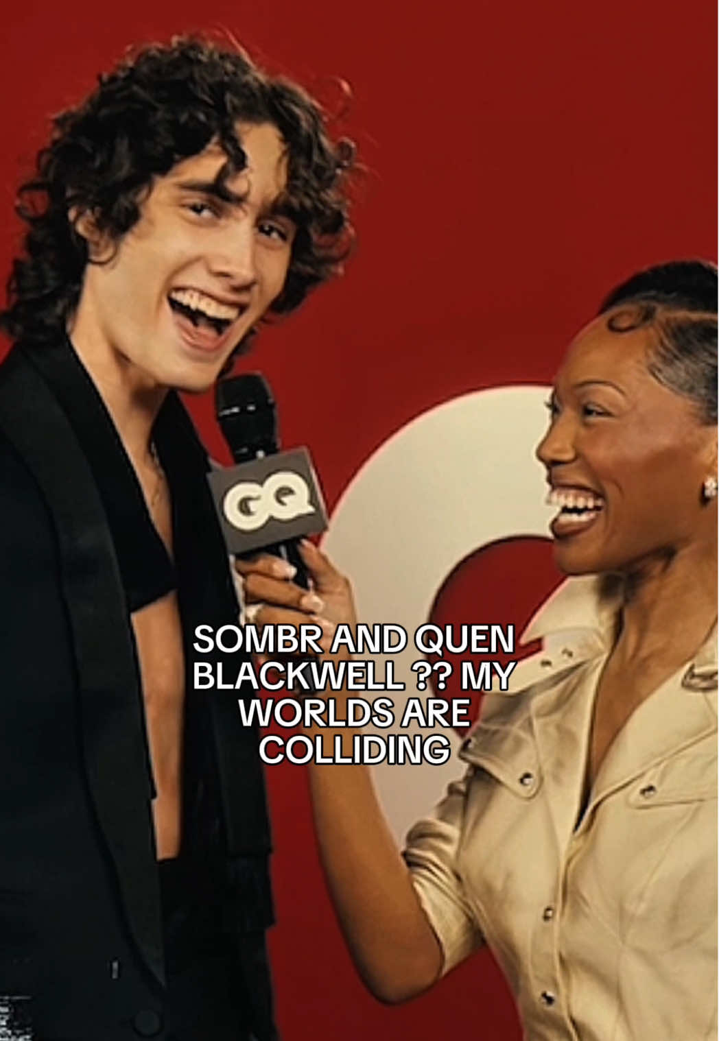 NEED HIM ON HER COOKING SHOW @sombr @quenblackwell #sombr #quenblackwell #youtube #fyp #omg 