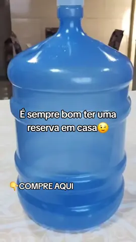 Galão de água. É sempre bom ter um reserva! 💧#Galãodeàgua 