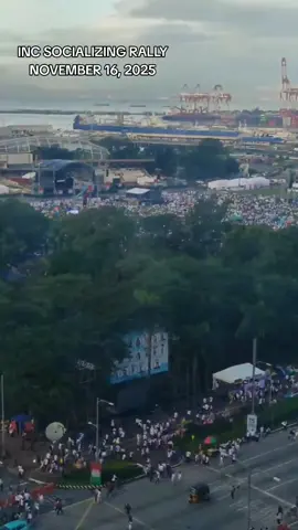 patuloy pang dumadagsa Ang mga lalahok sa RALLY FOR TRANSPARENCY AND A BETTER DEMOCRACY #iglesianicristo #transparencyforabetterdemocracy #fyp #fyppppppppppppppppppppppp #tranparencyforabetterdemocracy🇮🇹🇮🇹 