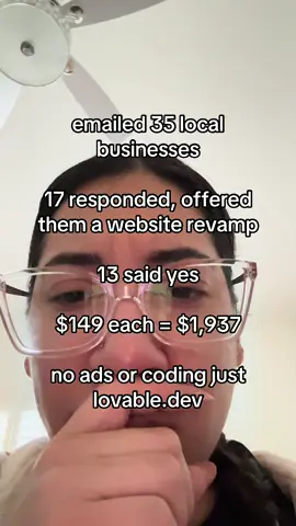 comment “lovable.dev” for the sauce #makemoneyonline #sidehustles #onlinebusiness #websitedesign #lovablepartner 