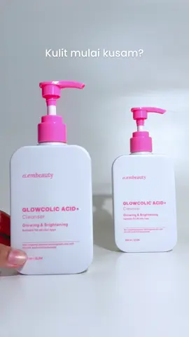 Kulit kusam?? Yuk mulai pakai cleanser yang bisa bantu kasih perawatan lebih untuk kamu😎❤️ Pakai cleanser pinky ini biar makin good mood dan makin happy😝 #EiemBeauty #promoguncang1212 #Guncang1212 #GajianSale 