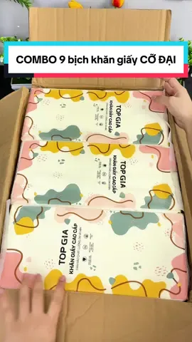 9 BỊCH BẢN CAO CẤP, ĐẶC BIỆT) COMBO 9 bịch khăn giấy CỠ ĐẠI rút treo tường đa sắc 1280 tờ/bịch (tặng 3 móc treo) Giấy Ăn Khăn Giấy Giấy Vệ Sinh giấy rút đa năng treo tường ĐẠT QUY CHUẨN BỘ CÔNG THƯƠNG ĐA KHO #khangiaytopgia #topgia #cindythuytichcuc 