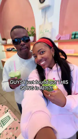 this song is actually AI?! Be honest besties—would you have guessed?? 👀 #AISong #TrendingAudio #TikTokViral #matchalatte #DailyVlog 