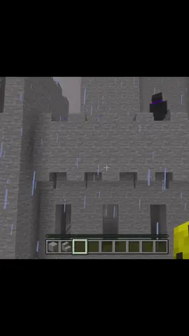 Minecraft castle build, took like 6 hours with a world edit mod and a reference. #Minecraft #minecraftbuilding #minecraftbedrock #castle #fyp 