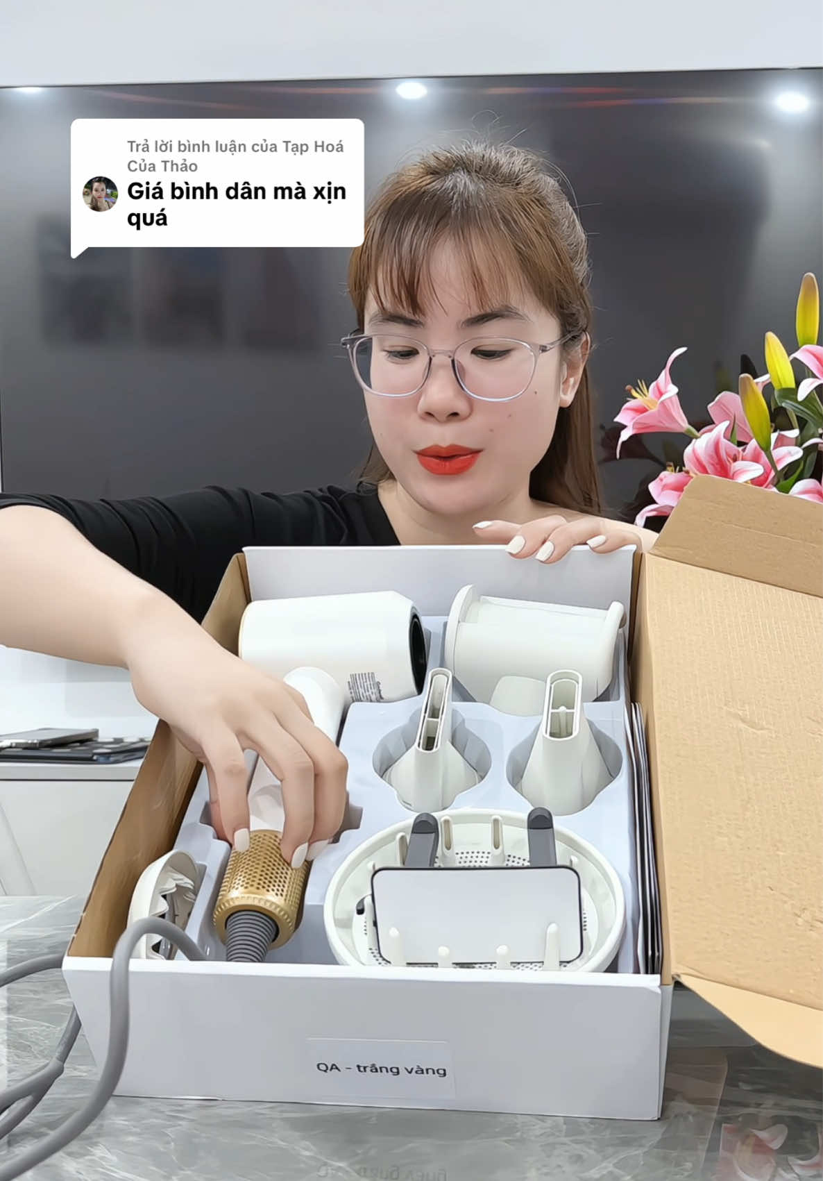 Trả lời @Tạp Hoá Của Thảo Mua hàng mà không cần nhìn giá về với đội em Hiền là chuẩn rồi ạ . Máy Sấy Tóc Ion Âm METIS 2 Chiều #xuhuong #maysaytoc  @Nguyễn Thuý Hiền ✅ 