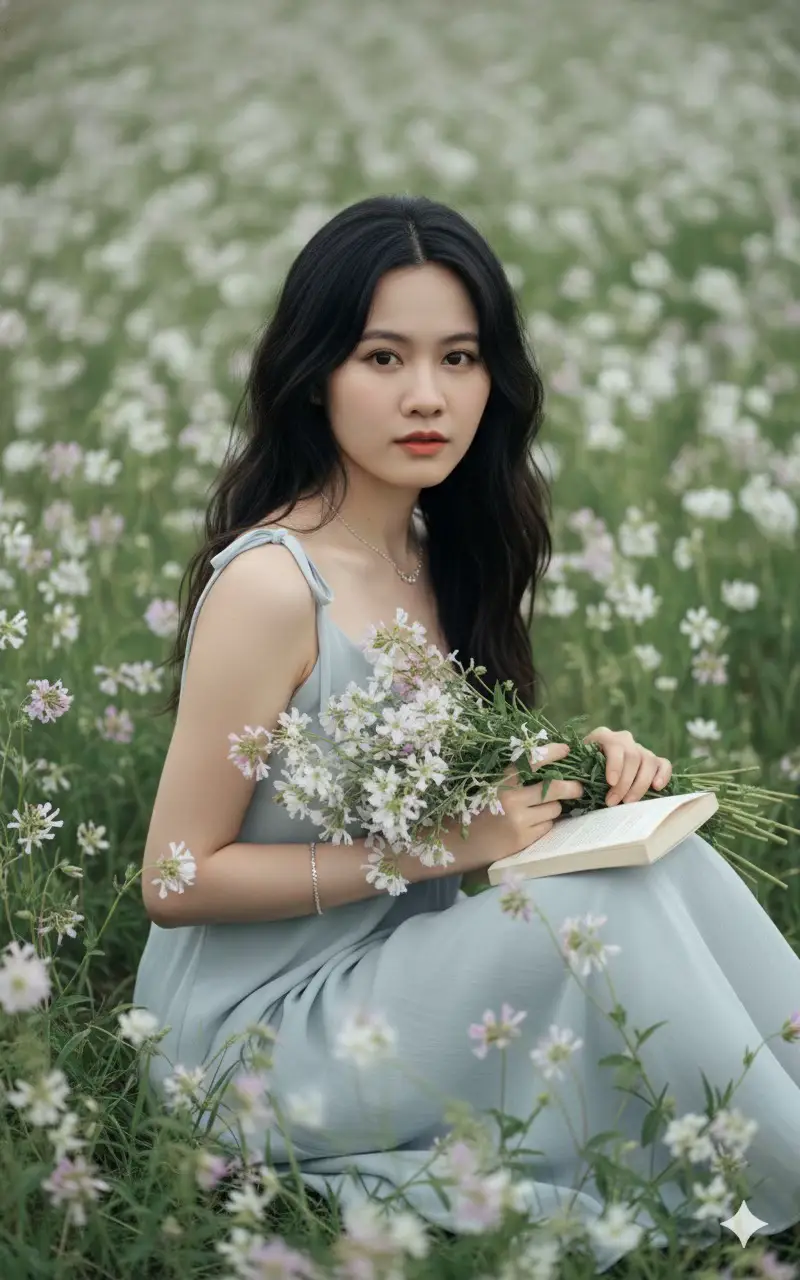 Cách tạo ảnh AI Bước 1: Tải ảnh rõ mặt của bạn lên 