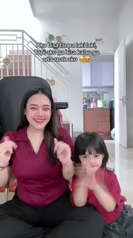 Duniaku cuman kmu syg ✨ Akan kupastikan km baik baik aja di tangan aku 🫶 #singlemom #fypシ゚ #fypage 