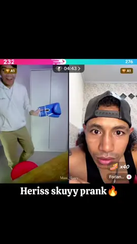 Bang @Heriss Skuyy prank petinju @forlan.rivaldo98 ngakak brutal sampe kabur duluan😂🙈🔥 #fyp #herissskuyy #prank #pktiktokofficial #funyvideo 