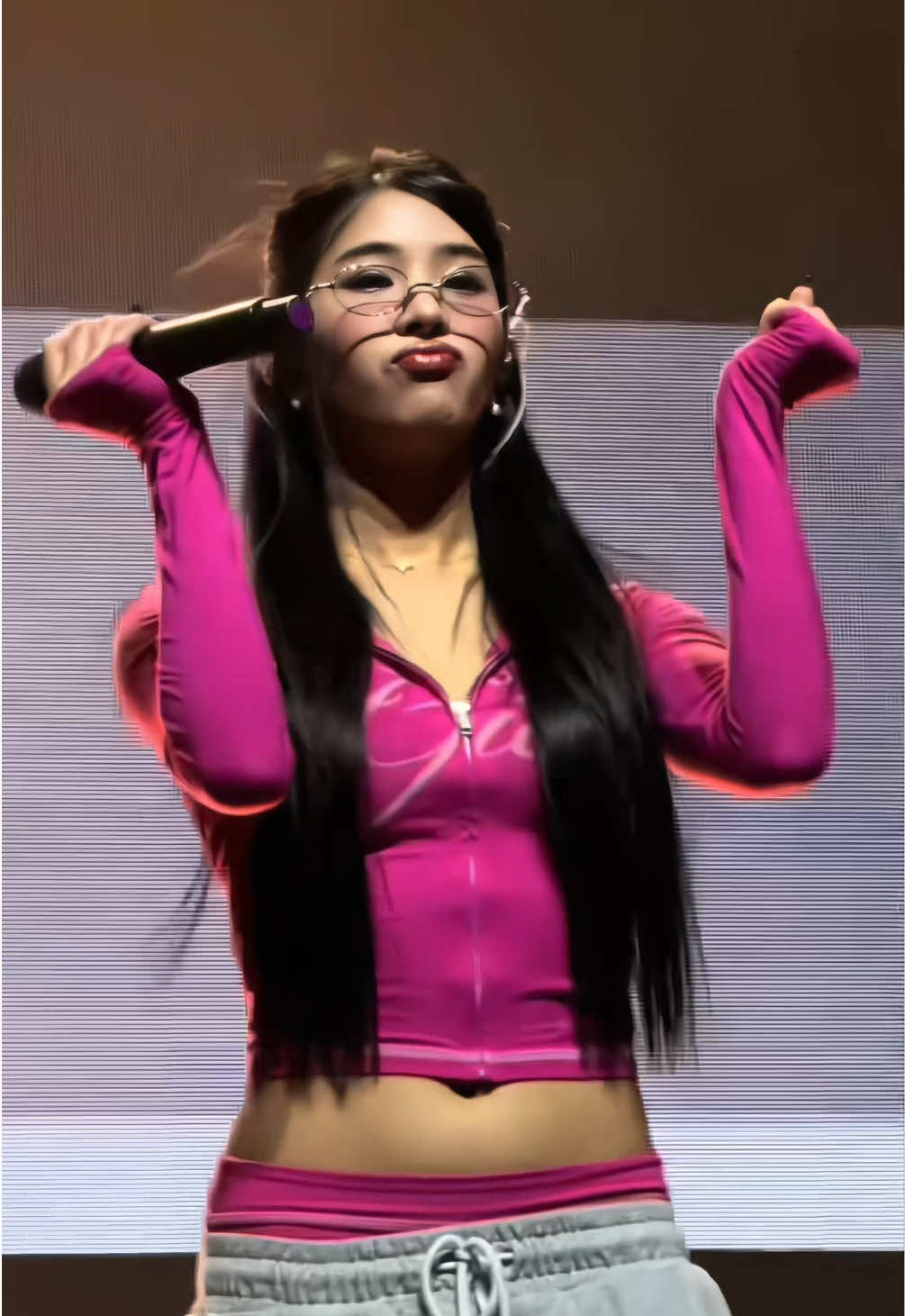 #KATSEYE | Sophia katseye concert soundcheck Minneapolis fancam - upscaled quality ೨ৎ | request link in bio #fyp #fancams #vc #edit 