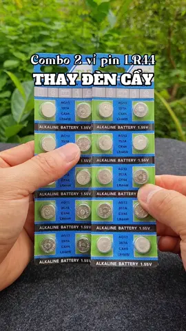 Combo 2 vỉ LR44 dùng cho thiết bị điện tử #pinlr44 #pincucao 