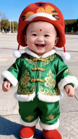 #ai #douyin #baby #cute #dance 