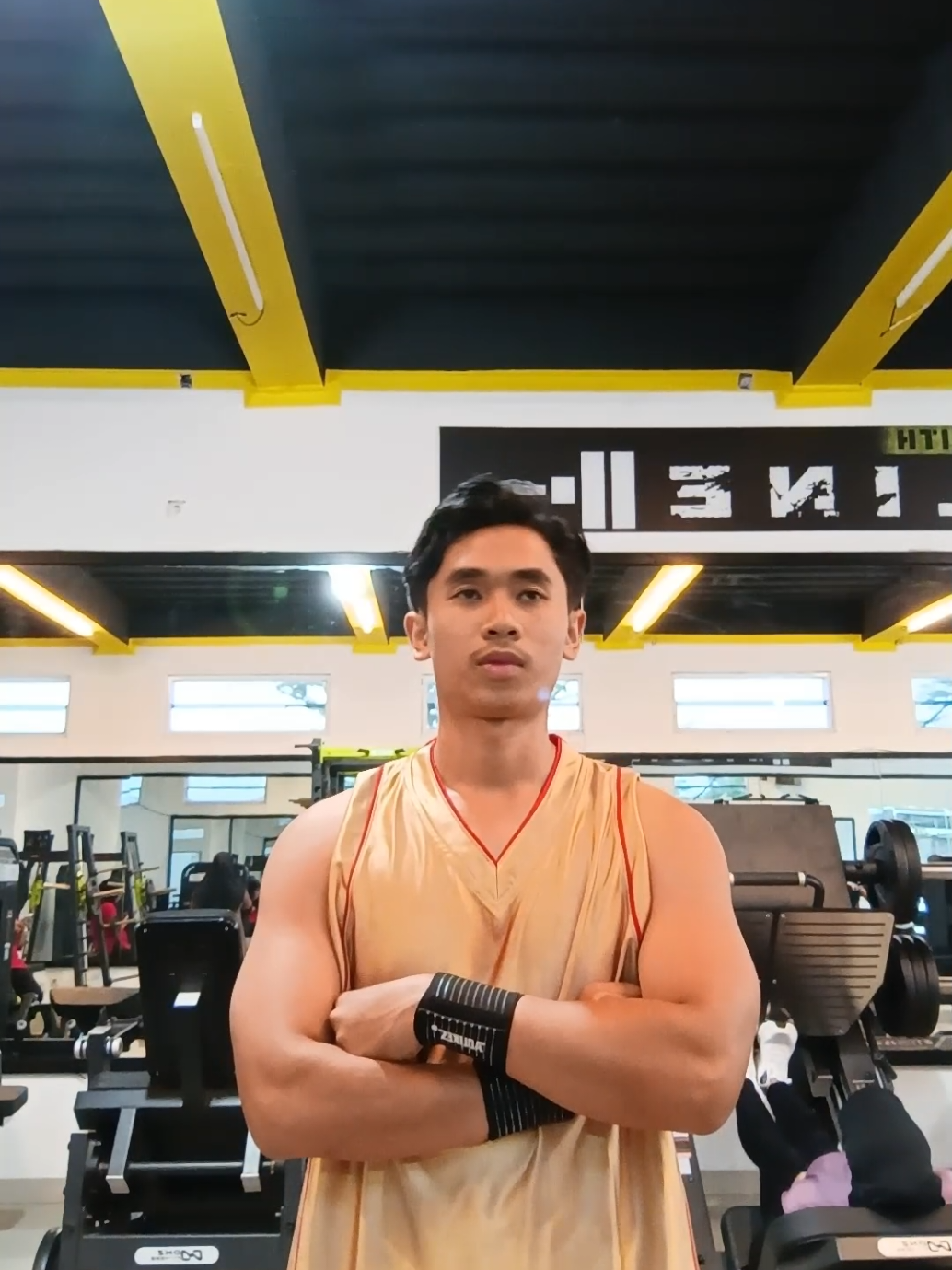 Masih pemula #gym #golden 