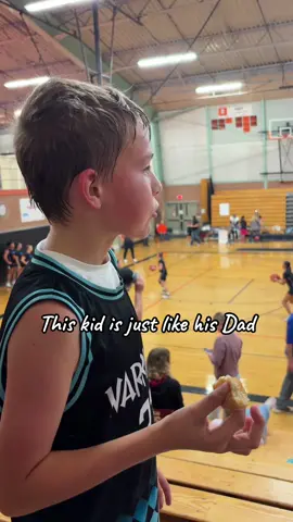 This kid made a bet with a stranger before his game… Sawyer won the bet.
