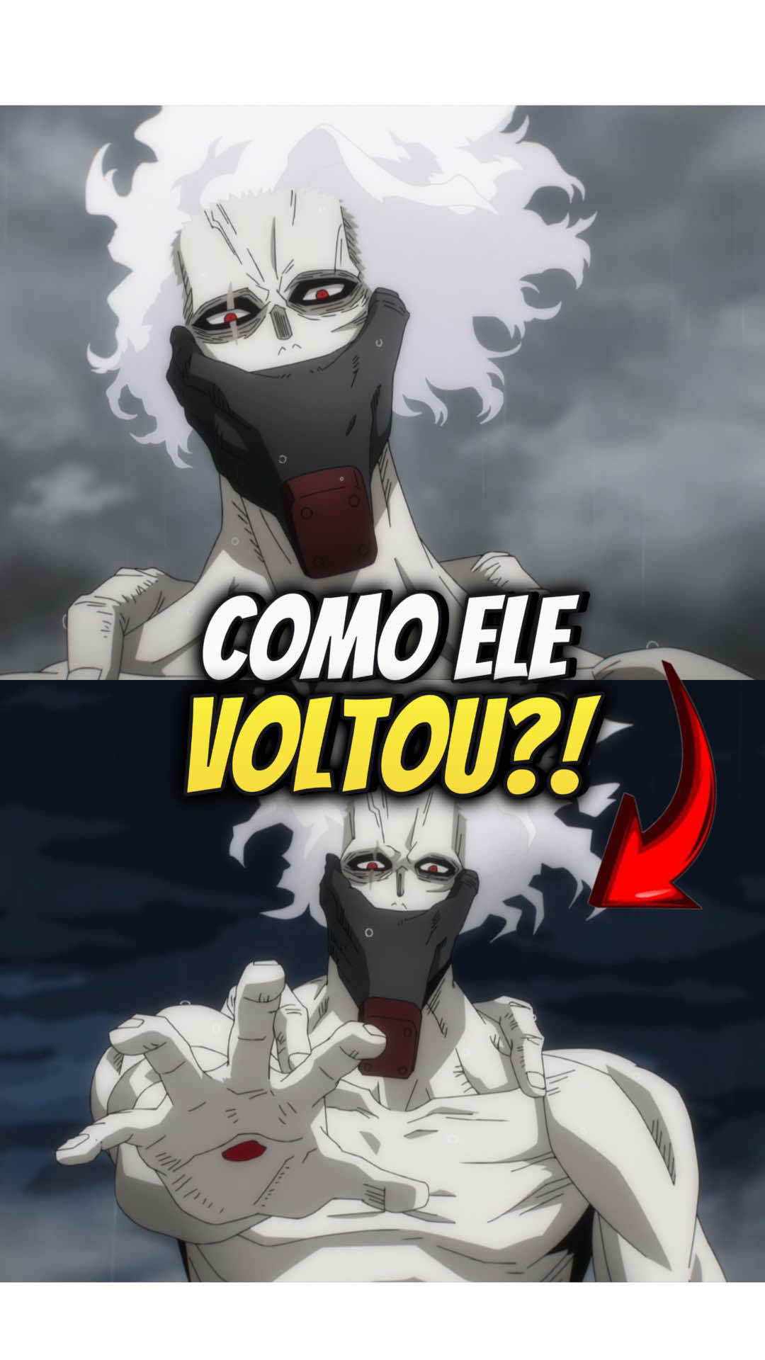 Por que All For One voltou como Shigaraki? (My Hero Academia - 8 temporada) #anime #mha #bokunohero #allforone #otaku 