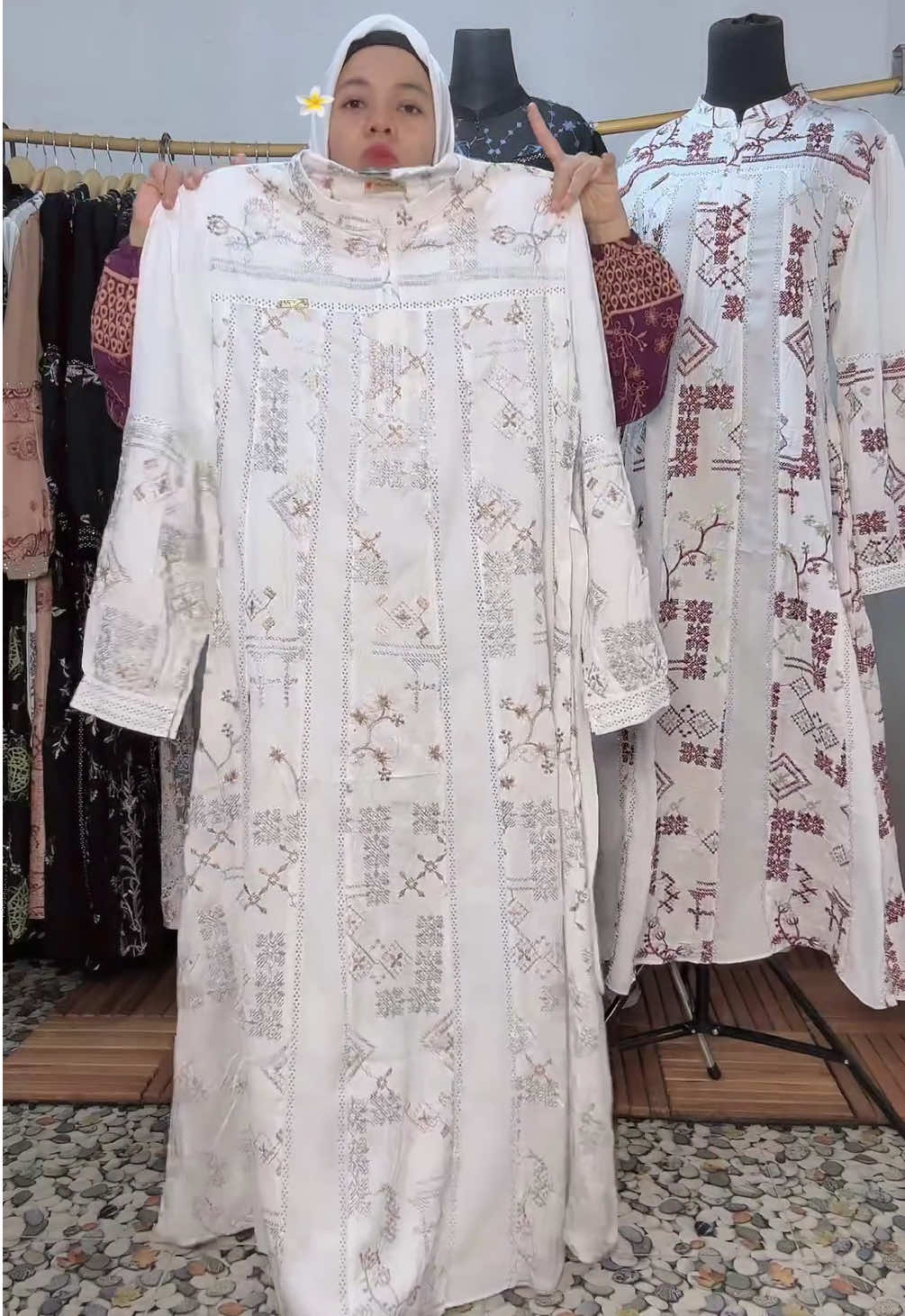 #gamis #gamismewah #gamislebaran2026 #tiktoklive #livehighlights 