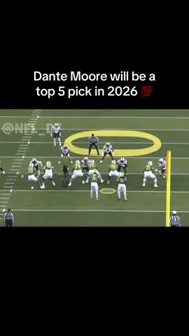 If he declares, that is… I believe he should. Currently my QB3 🦆 #nfldraft #dantemoore #oregonfootball #oregon #nfl 