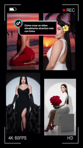 Cómo crear un video visualmente atractivo solo con fotos #tips #fblifestyle #tiktoktips #AprendeEnTikTok #plantillas 
