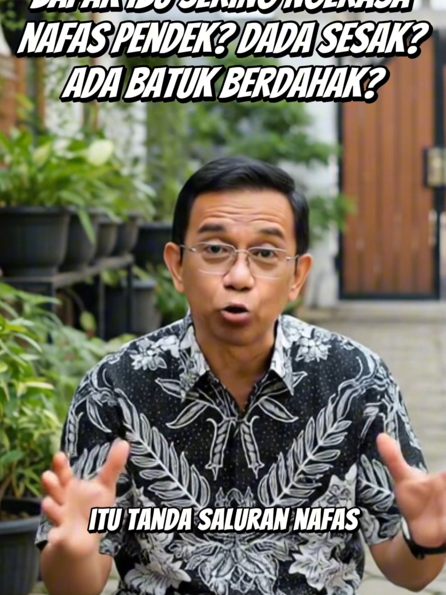 Bapak ibu sering ngerasa nafas pendek? Dada sesak? Ada batuk berdahak? #nafaspendek #dadasesak #sesaknafas #gurah #herbalgurah #gurahherbal #herbalindonesia