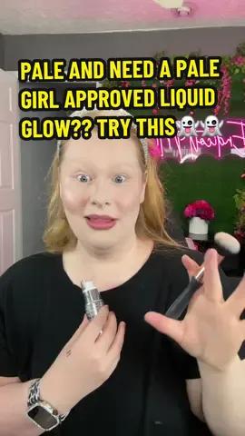 ARE YOU PALE LIKE ME AND YOURE LIKE BITCH HELP ME??? PALE LIQUID HIGHLIGHTER #paleglow #glowyskin #makeupforpaleskin #paleskin #dewyskinmakeup @SACHEU Beauty US 