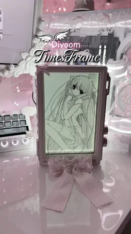 I LOVE this so muchhhh!!! also I tried a new editing style!!!  Thank you @Divoom #setup #pcgaming #GamerGirl #Divoom #divoomtimesframe 