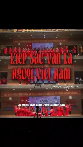 múa về chủ đề đất nước là niềm tự hào to lớn của chúng ta 🇻🇳❤️‍🔥#vannghe #20/11 #nhagiaovietnam #a10k3mh #chat 