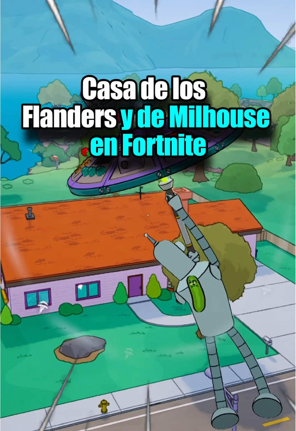 La casa de Flanders y Milhouse en Fortnite👀💛 📝  Exploramos la casa de Flanders y la de Milhouse en Fortnite, ambas llenas de detalles curiosos: la Señora Clavados reemplazando a Maude, los cuartos de Rod y Todd, la famosa parrilla de Ned, y en la casa de Milhouse, fotos de los Van Houten, pósters de Krusty y del Hombre Radioactivo. Referencias épicas para los fans de Los Simpson. 🔖  #Fortnite #FortniteXSpringfield #LosSimpson #SimpsonsFortnite #Flanders      