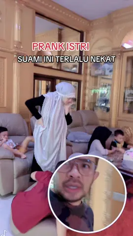 PRANK ISTRI SUAMI INI TERLAMPAU NEKAT😁😁