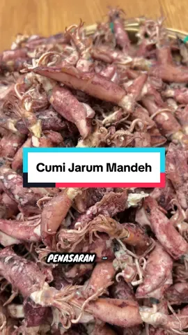Cuss yang penasaran dengan rasa enak dan gurih nya si cumi jarum pulau mandeh sekarang bisa kamu dapetin dikeranjang kuning bawah ini ya! #fyp #foryoupage 