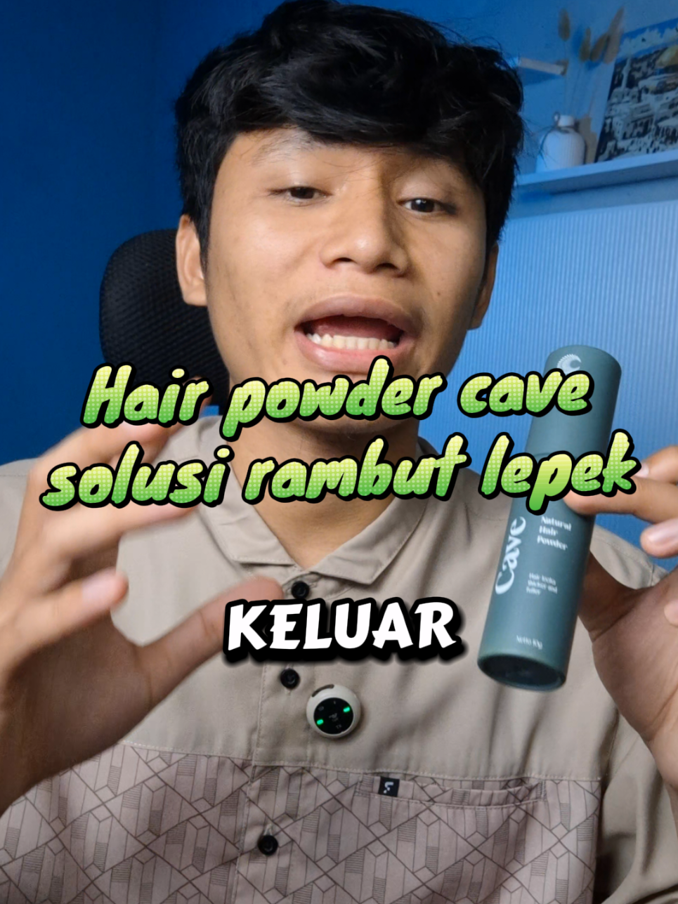 Natural Hair Powder  #hairpowder #hairpowdercave #cave 