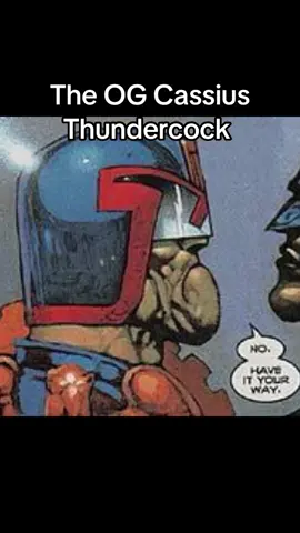 Body cam off since 2079 #judgedredd #comics #cassiusthundercock #meme #fyp