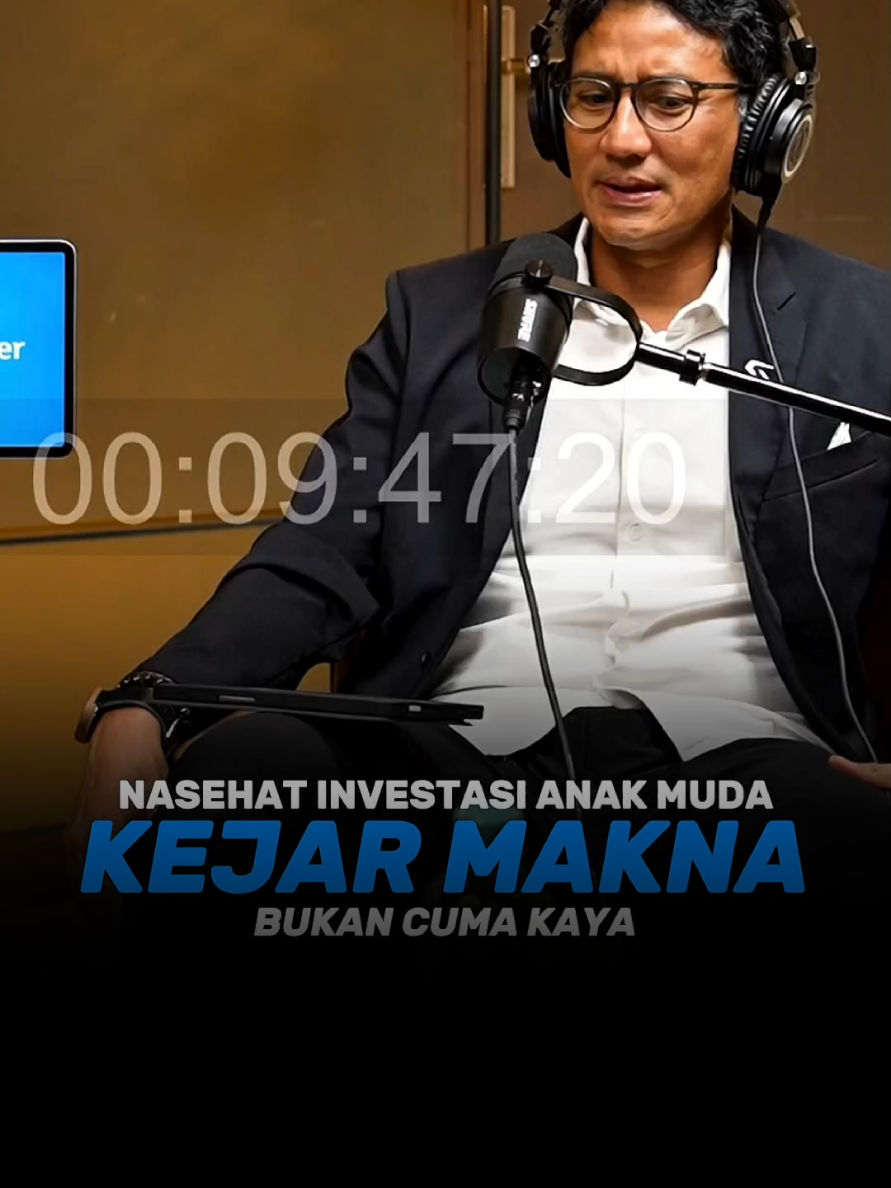 Pak Sandiaga Uno,Menggeser perspektif umum dari 